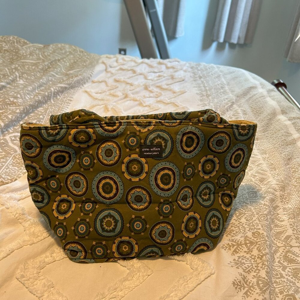 Anna William Newburyport Custom Designed Fabric Shoulderbag